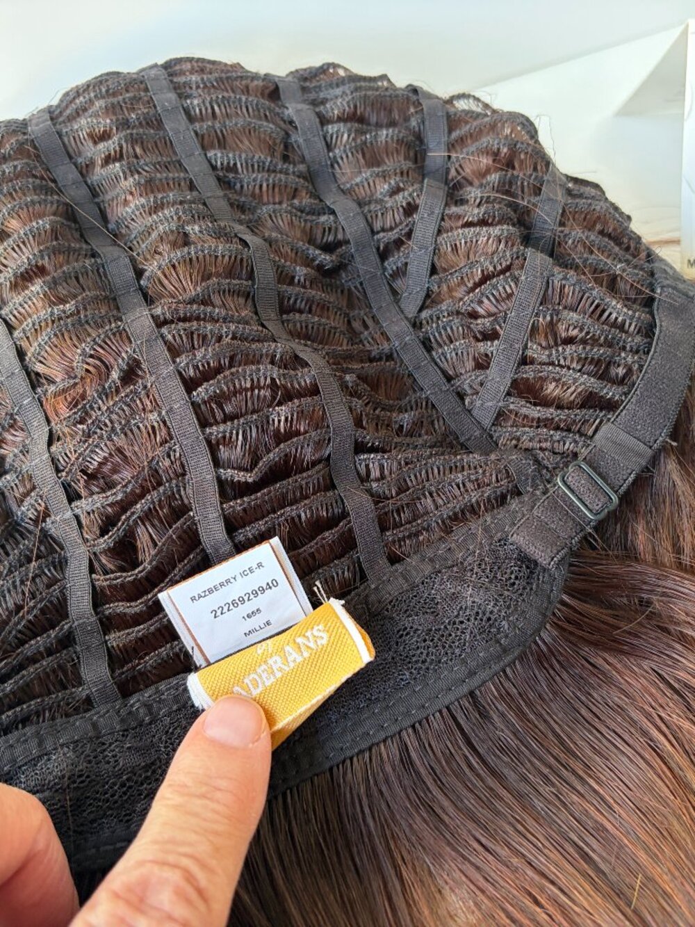 NWT Noriko MILLIE in Razberry Ice R, Petite/Avg Cap,Synthetic Wig - Picture 7 of 11